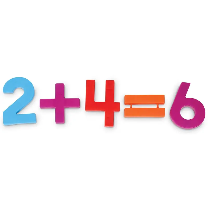 Learning Resources Jumbo Magnetic Numbers & Operations 36 Pcs 2