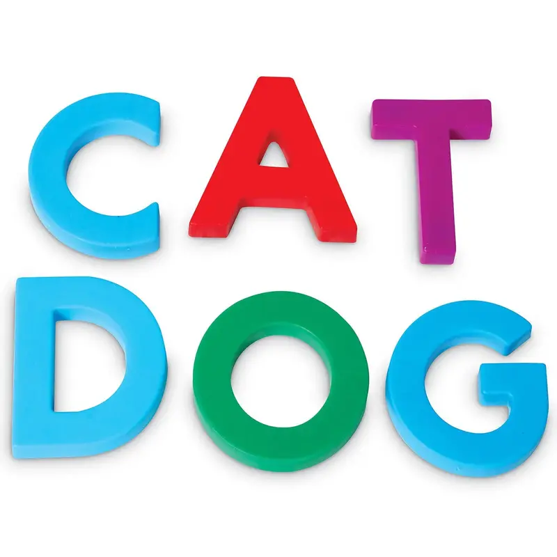 Learning Resources Jumbo Magnetic Uppercase Letters 40 Pcs 2