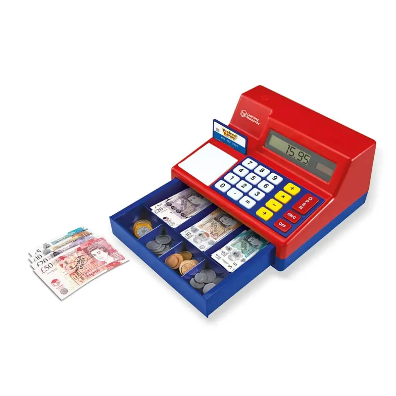 Learning Resources Pretend & Play Calculator Cash Register 1