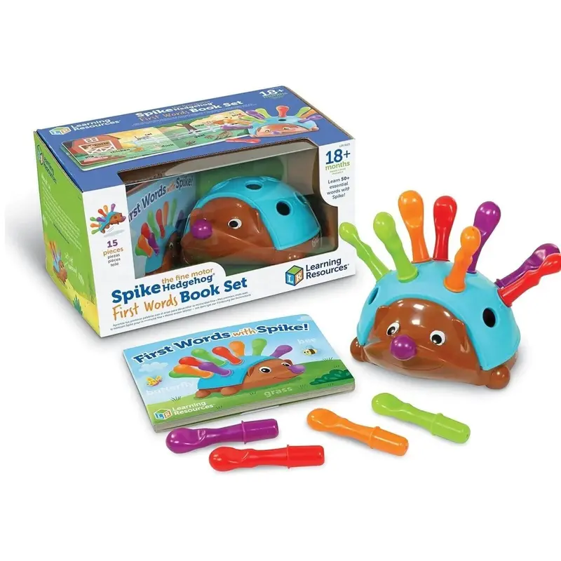 Learning Resources Spike The Fine Motor Hedgehog First Word 1