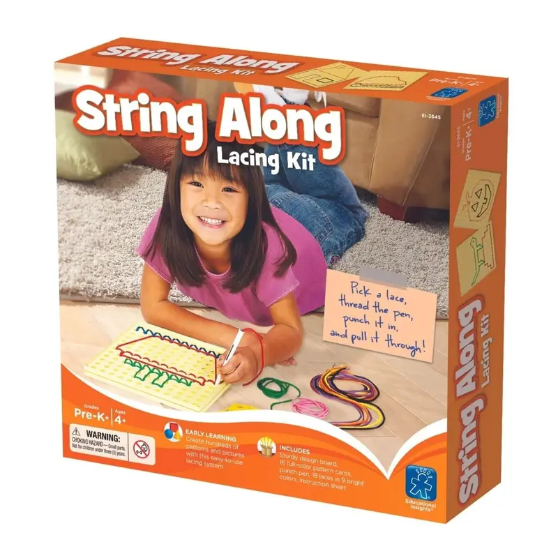 Learning Resources String-Along Lacing Set 1
