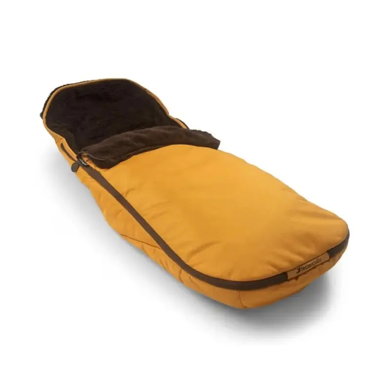 Leclerc Baby Influencer Air Footmuff Teddy - Golden Mustard 1