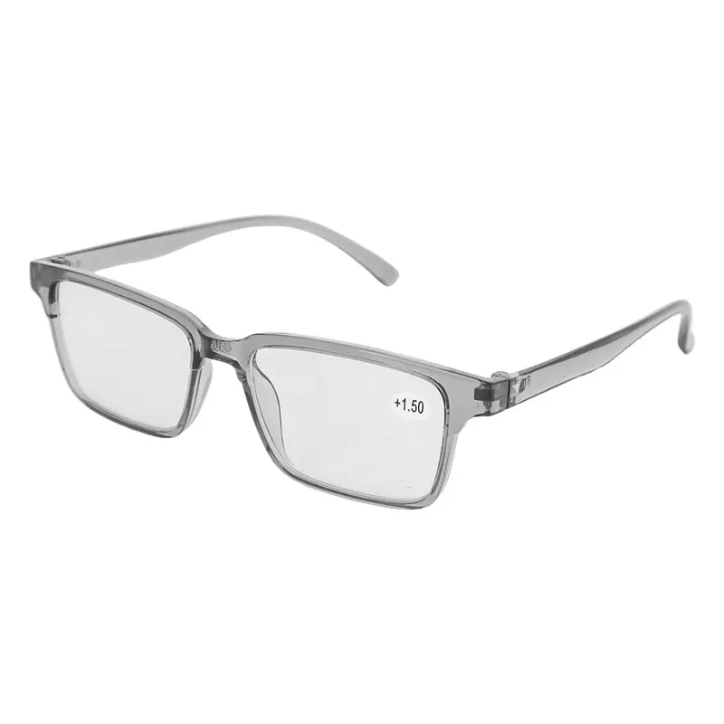Lente Con Armazón Cuadrado Color Gris Oxford Para Lectura, Dioptría 1.50 2