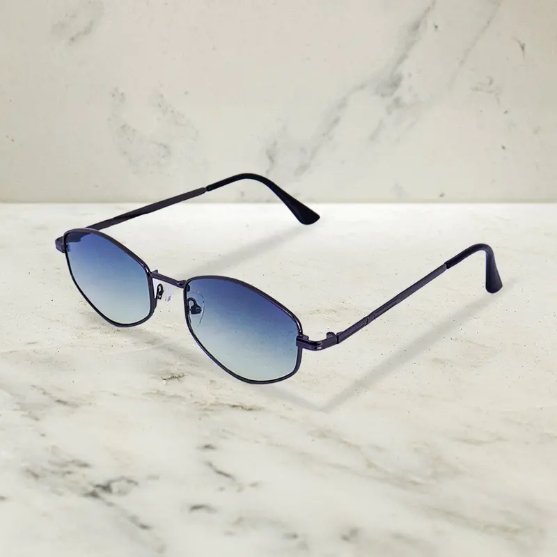 Lente De Sol Unisex Color Azul 2