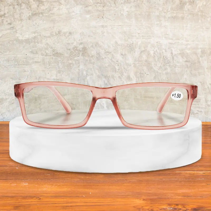 Lentes Color Rosa Para Lectura Con Graduación De 1.50 Dioptrías 1