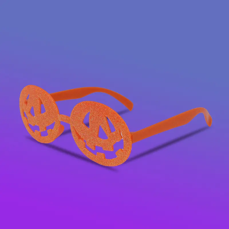 Lentes Con Diseño De Calabaza Para Halloween 2