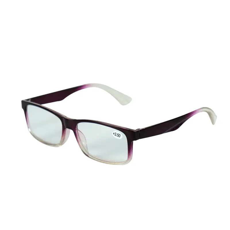 Lentes De Armazón Cuadrados Con Graduación De 3.00 Dioptrias, Ideal Para Lectura 2