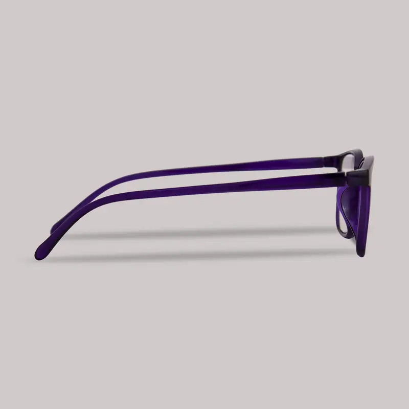 Lentes De Armazón Rectangular Con 3.50 De Dioptría, Color Negro 2