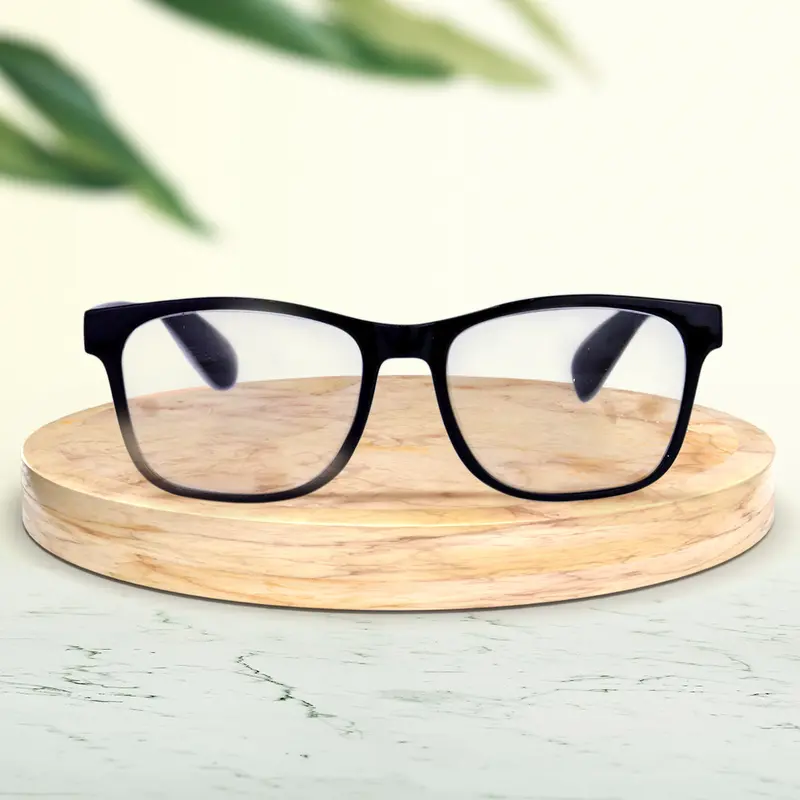 Lentes De Armazón Rectangular Con Graduación De 3.00 Dioptría 1