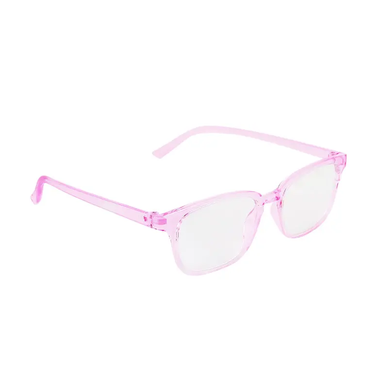 Lentes De Armazón Redondo Color Rosa Con Graduación De 2.50 2