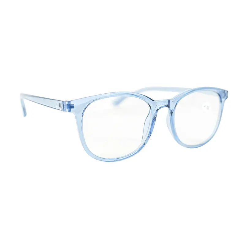 Lentes De Lectura Circulares, Color Azul, +1.50 2