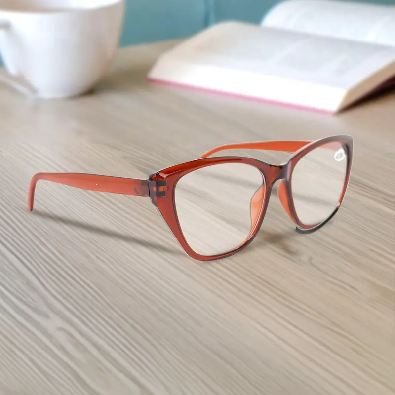Lentes De Lectura, Color Café +2.50 2