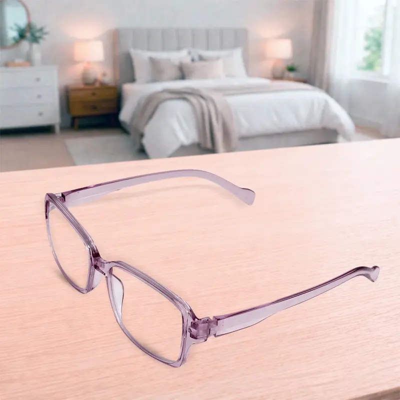 Lentes De Lectura, Color Morado, +3.50 2
