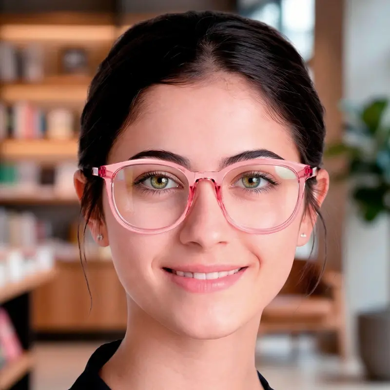 Lentes De Lectura, Color Rosa, +3.50 1
