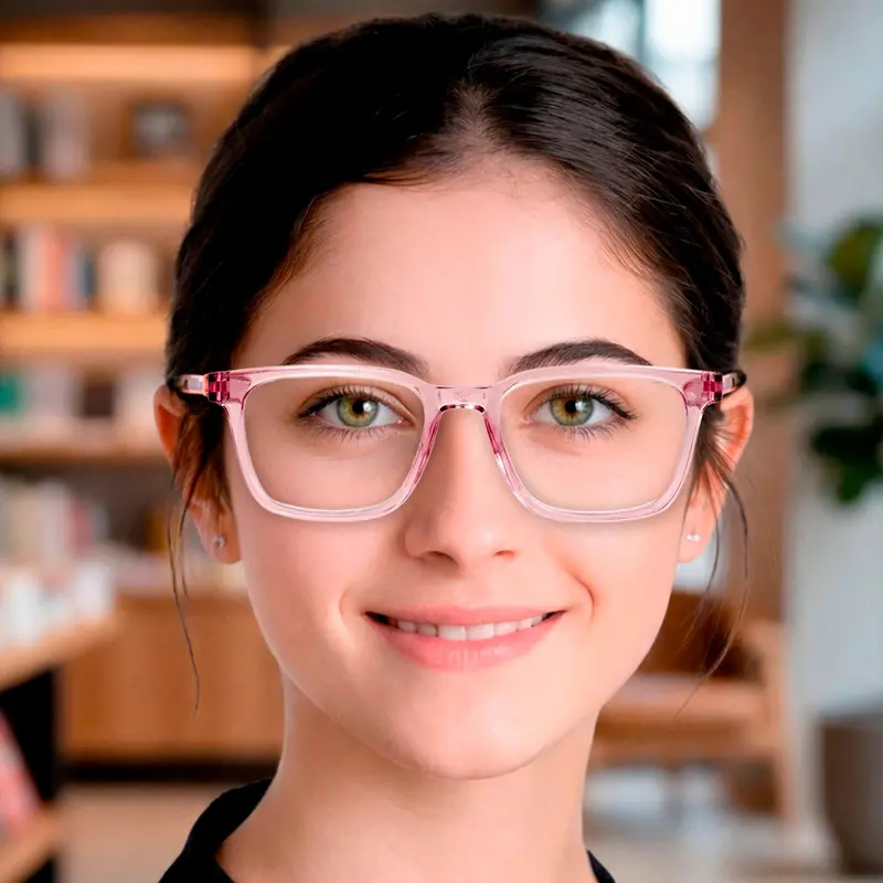 Lentes De Lectura, Color Rosa Claro, +3.50 1