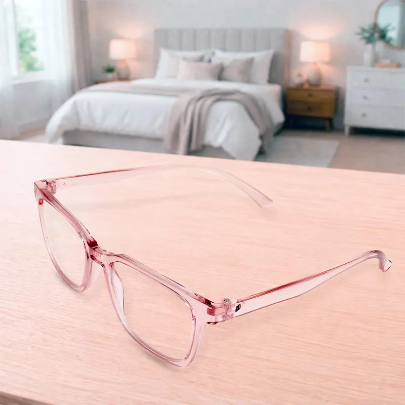 Lentes De Lectura, Color Rosa Claro, +3.50 2