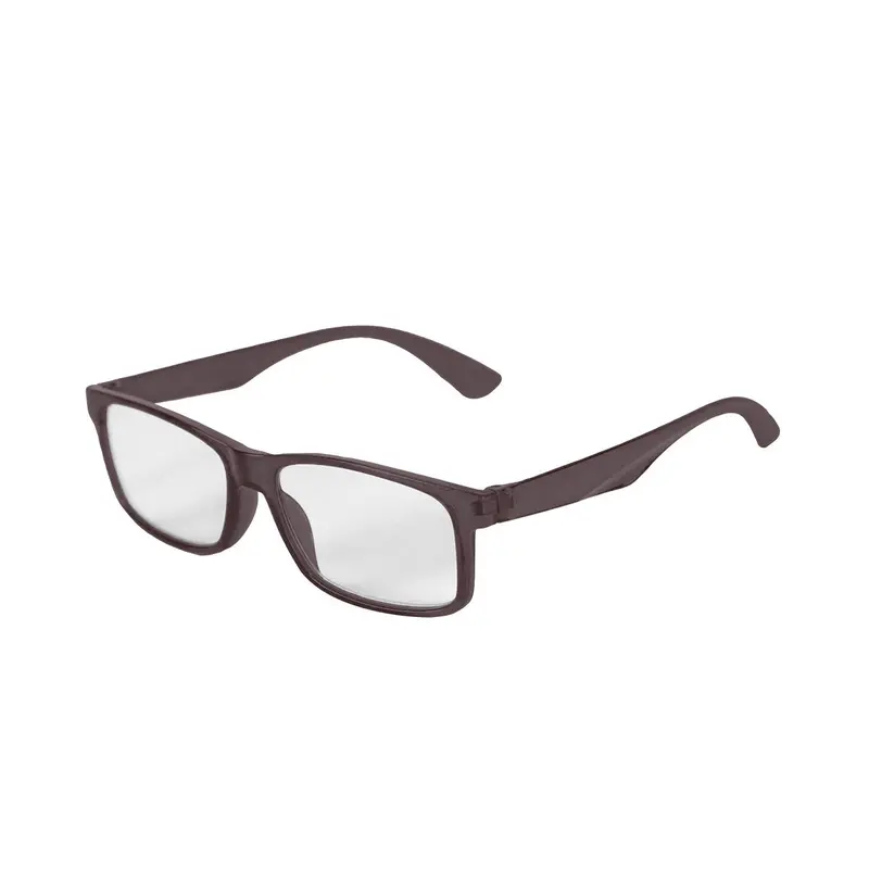 Lentes De Lectura Rectangulares, +3.50, Color Gris Transparente 2