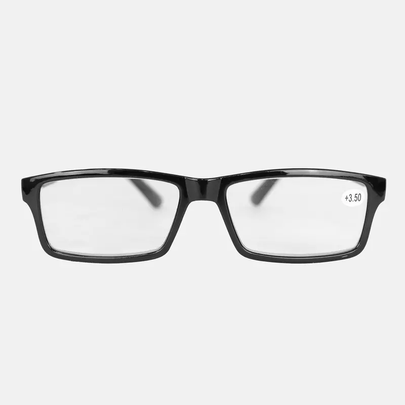 Lentes De Lectura Rectangulares, +3.50, Color Negro 2