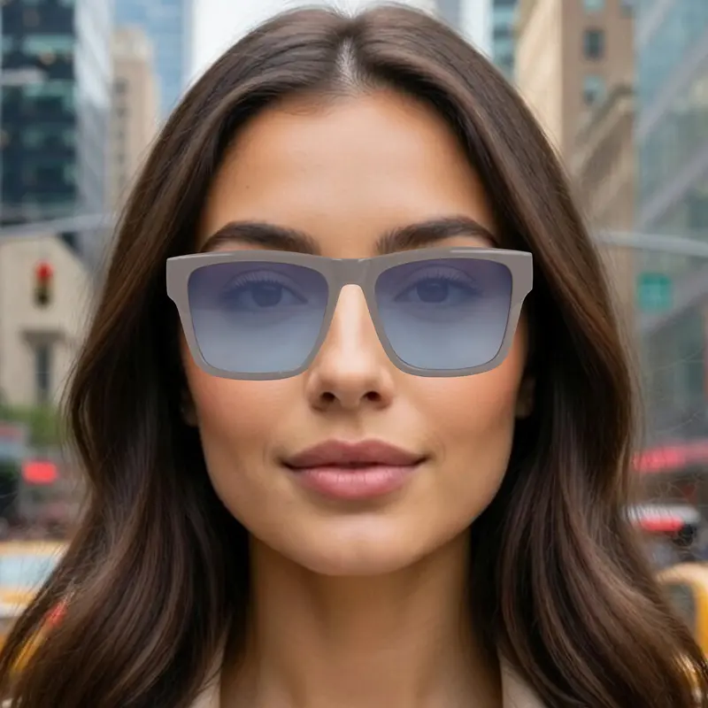 Lentes De Sol, Color Gris 1