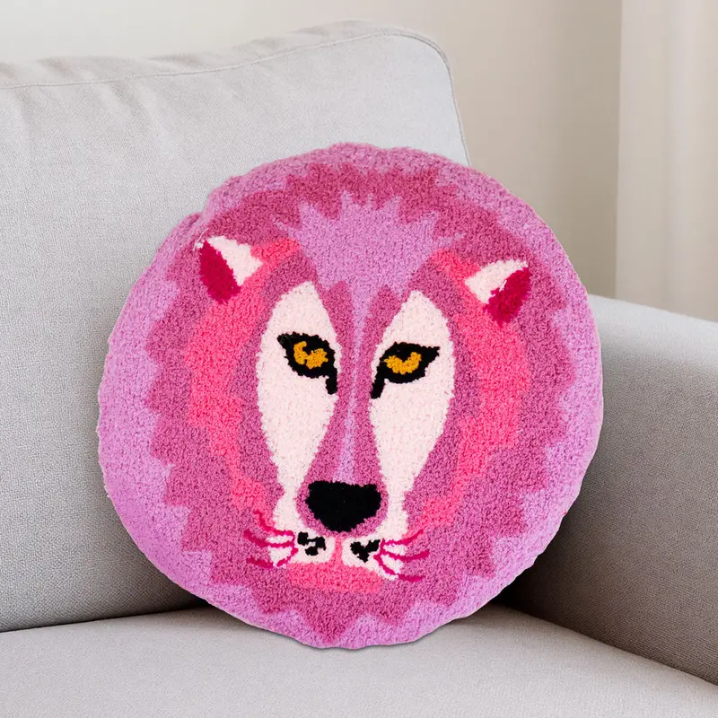 León Rosa, Almohada Decorativa 2