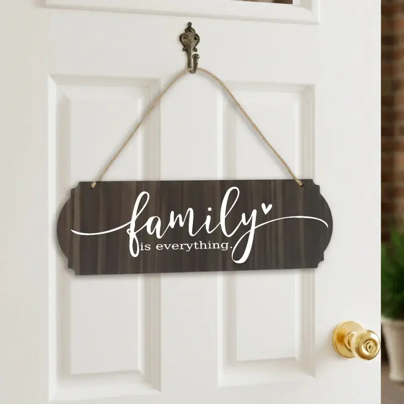 Letrero Colgante, Family Is Everything 1