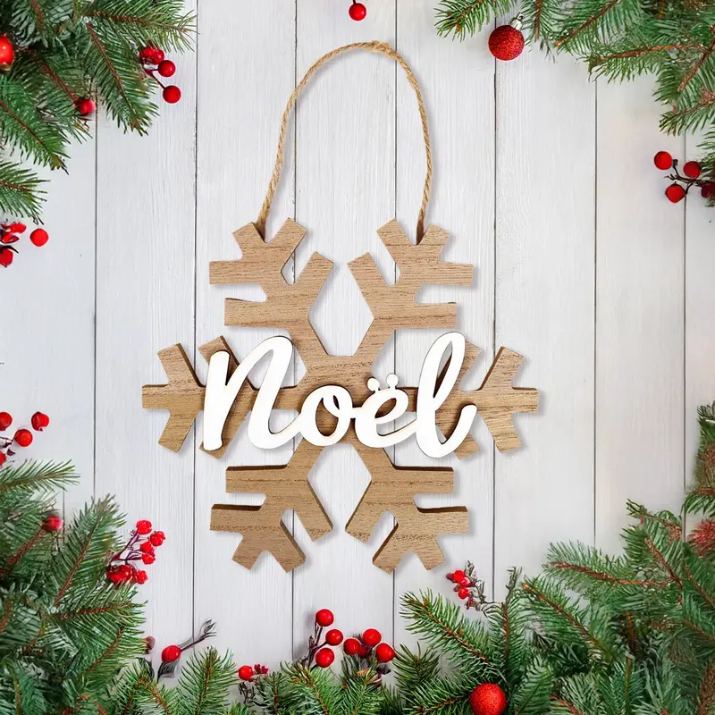 Letrero Navideño En Mdf, Noel 1