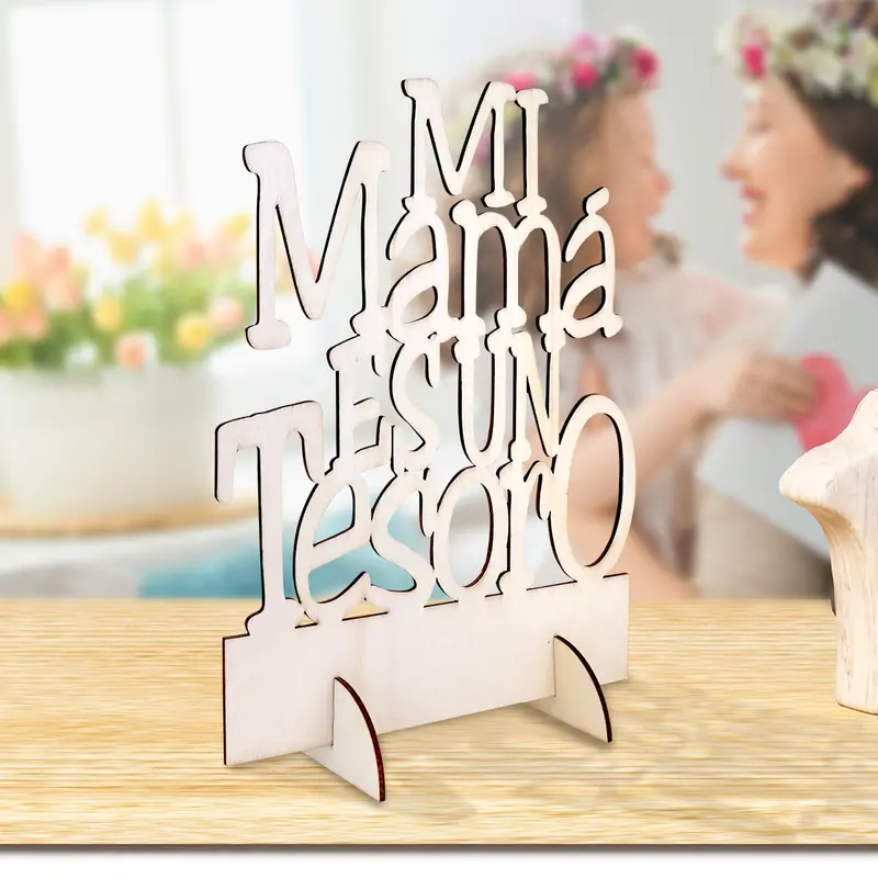 Letrero Para Decoración, Mi Mamá Es Un Tesoro 1