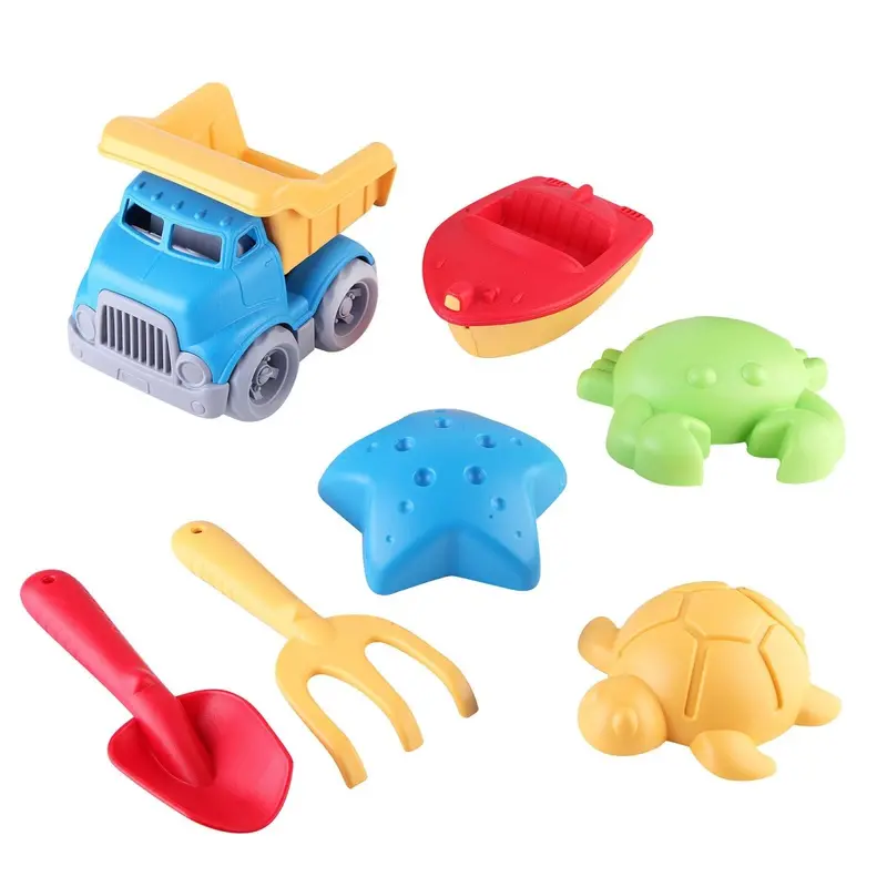 Let's Be Child Net Truck & Beach Set Assorted 7 Pcs 1