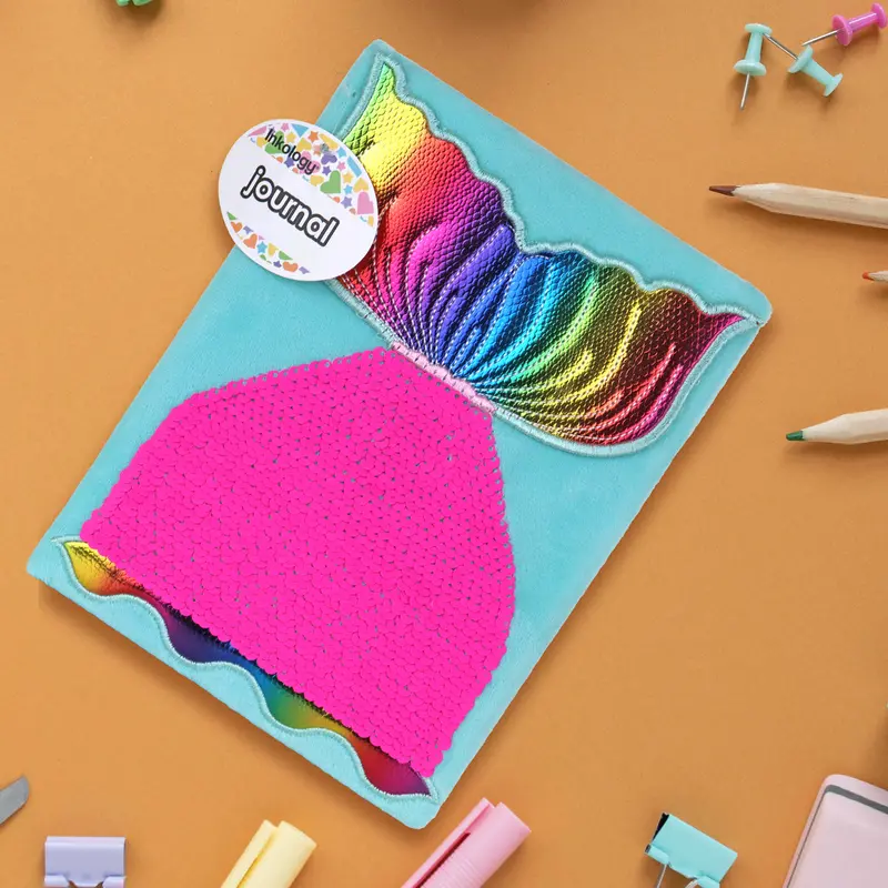 Libreta Con Diseño De Sirena 1