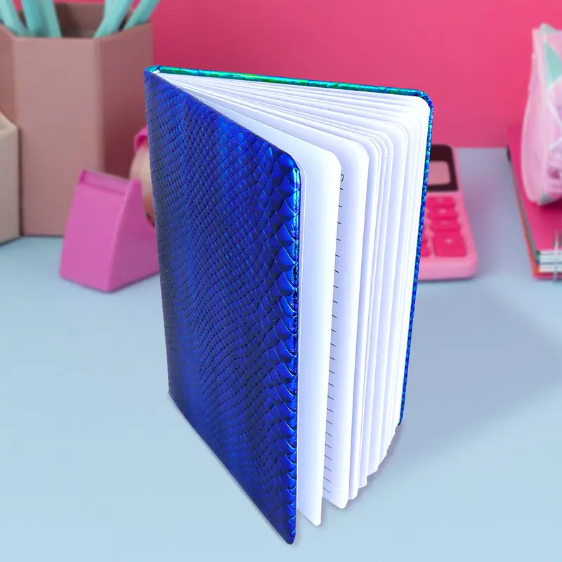 Libreta Con Pastas Tornasol Color Azul Rey 2