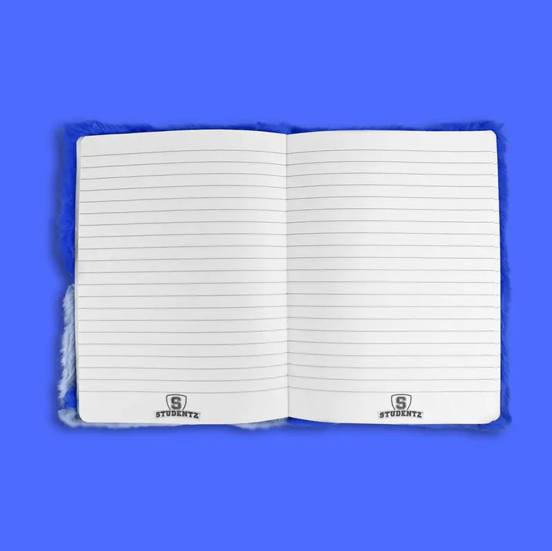 Libreta De Monstruo Con Textura De Peluche, 80 Páginas 2