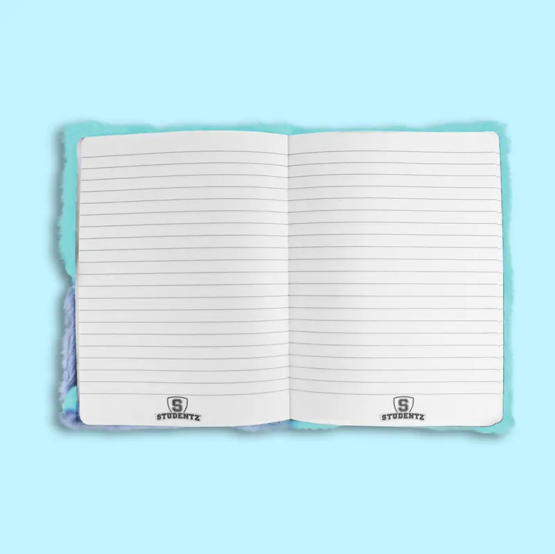 Libreta De Monstruo Con Textura De Peluche, 80 Páginas 2