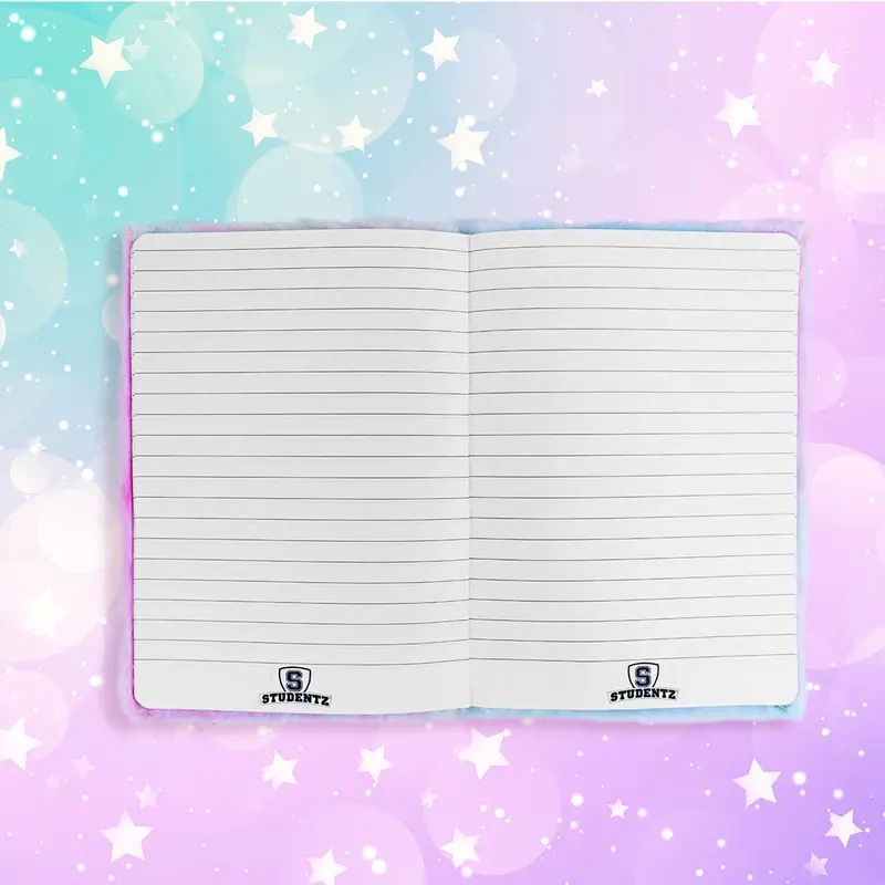 Libreta De Oso Con Textura De Peluche, 80 Páginas 2