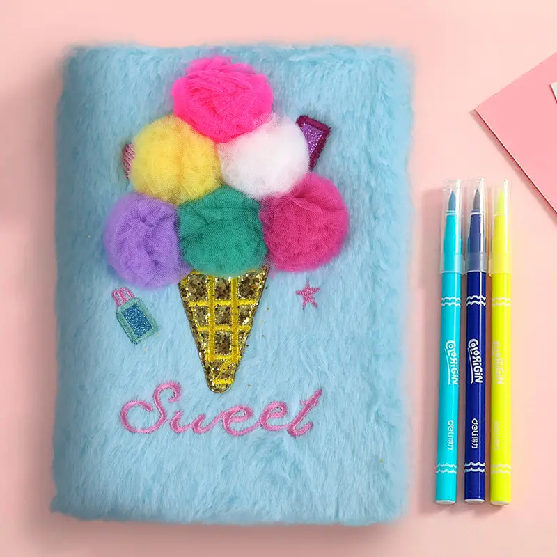 Libreta De Peluche Decorada 1
