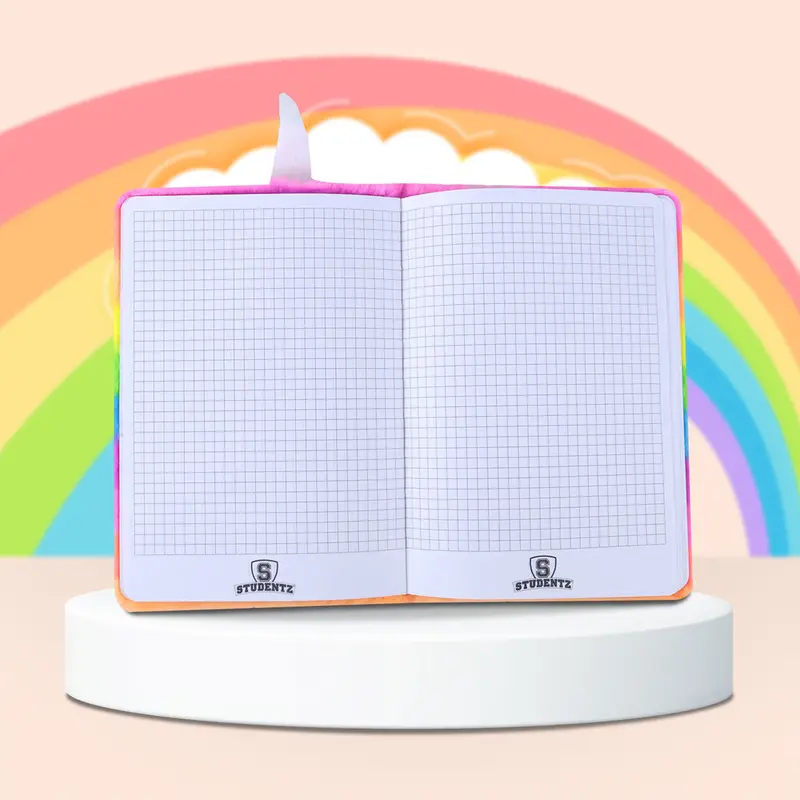 Libreta De Unicornio Color Arcoíris, 80 Páginas 2