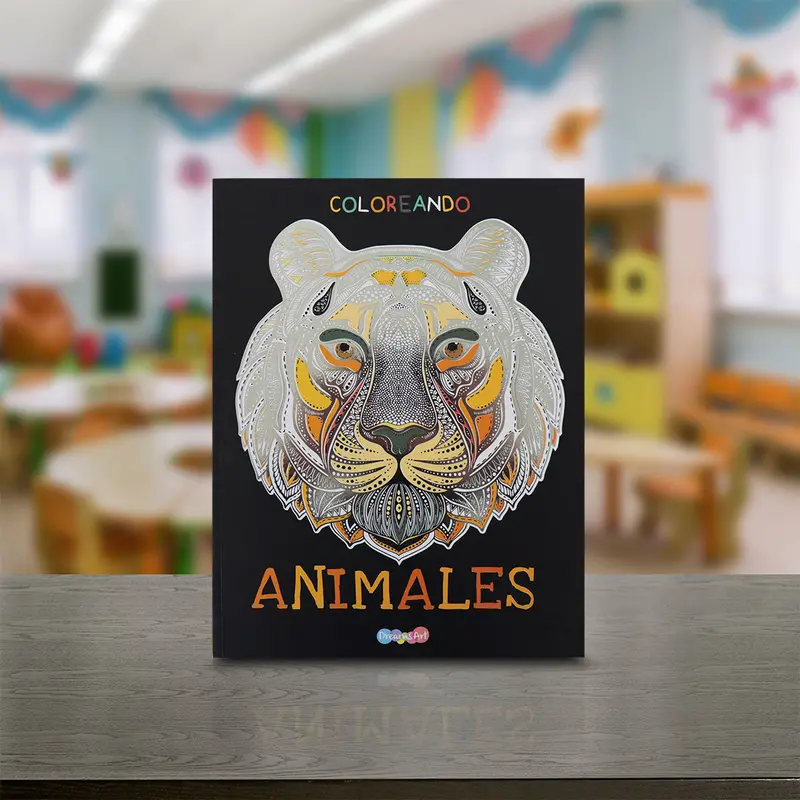 Libro De Colorear Mándala Animales 64 Pág. 1