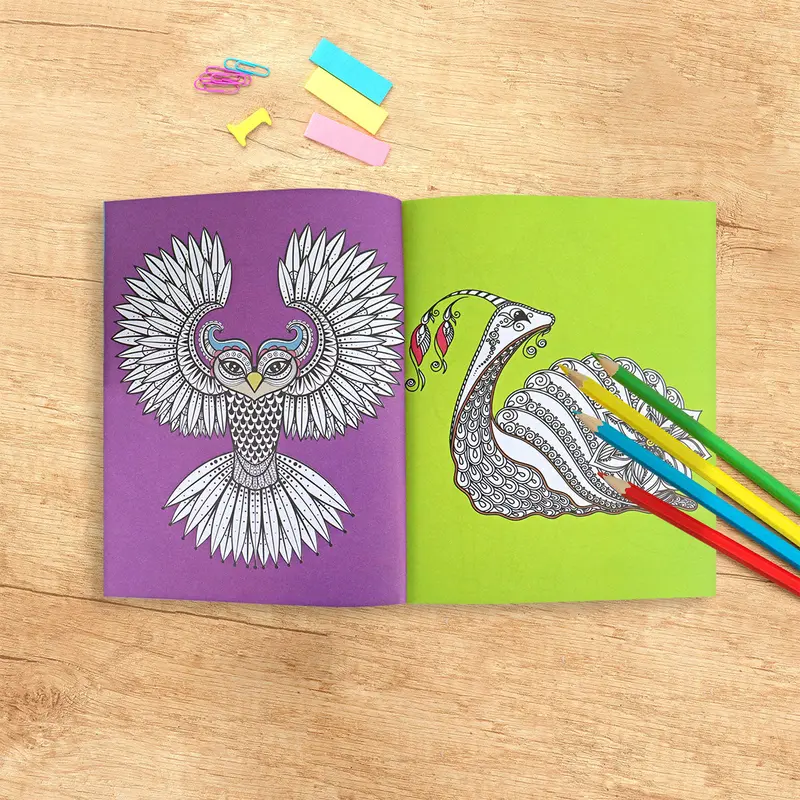 Libro De Colorear Mándala Animales 64 Pág. 2