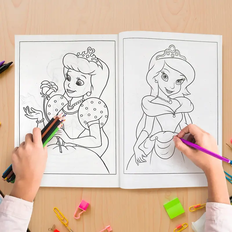 Libro Para Colorear, Dulce Princesa 2