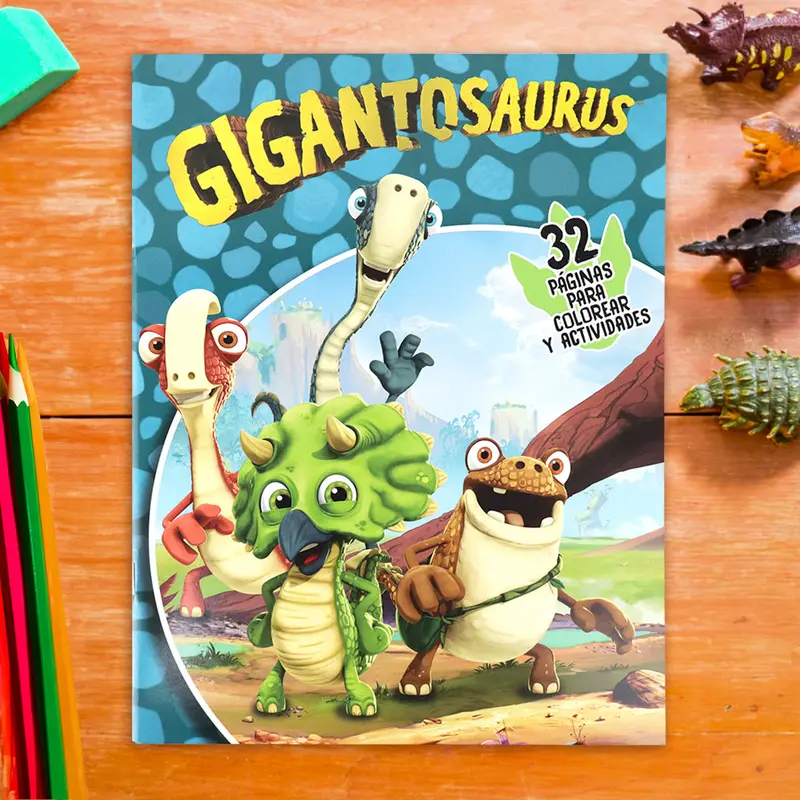Libro Para Colorear, Gigantosaurus 1