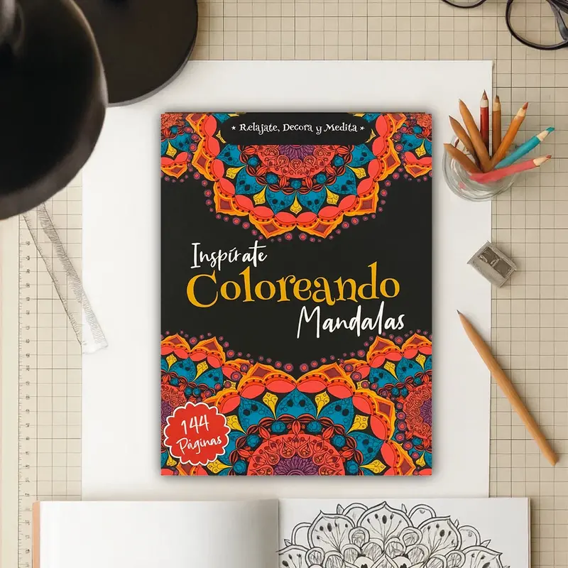 Libro Para Colorear, Mandalas 2
