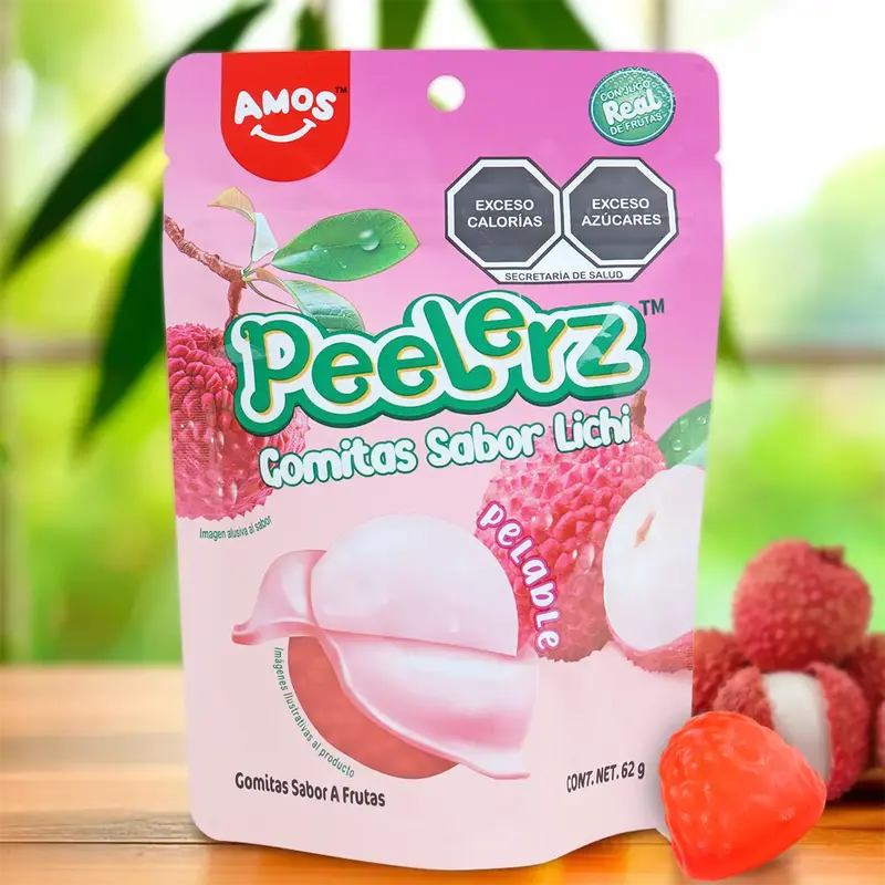 Lichi, Gomitas Pelables, Peelerz, 62 Gr 1