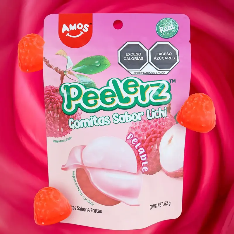 Lichi, Gomitas Pelables, Peelerz, 62 Gr 2