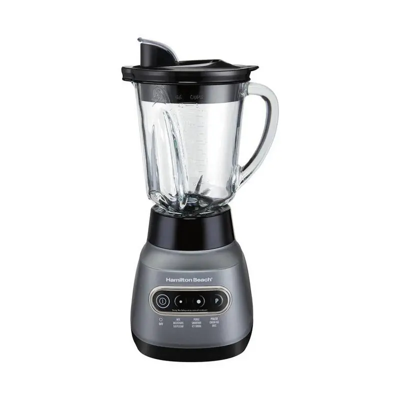 Licuadora Hamilton Beach Vaso De Vidrio 1.2 Litros Gris 58181J 1