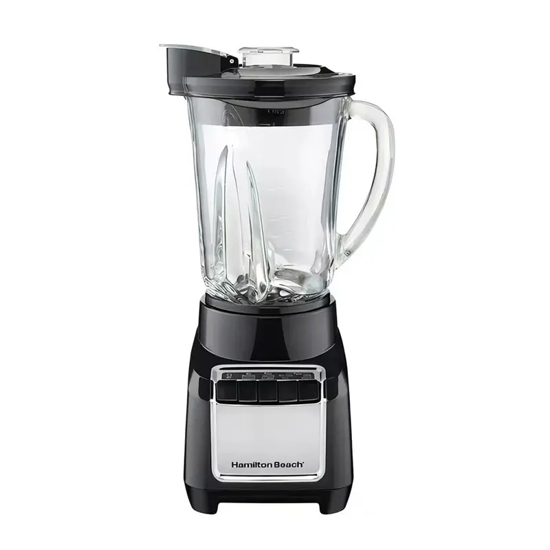 Licuadora Hamilton Beach Wave-Action Vaso De Vidrio 1.4 Litros Negra 53521Fg 1