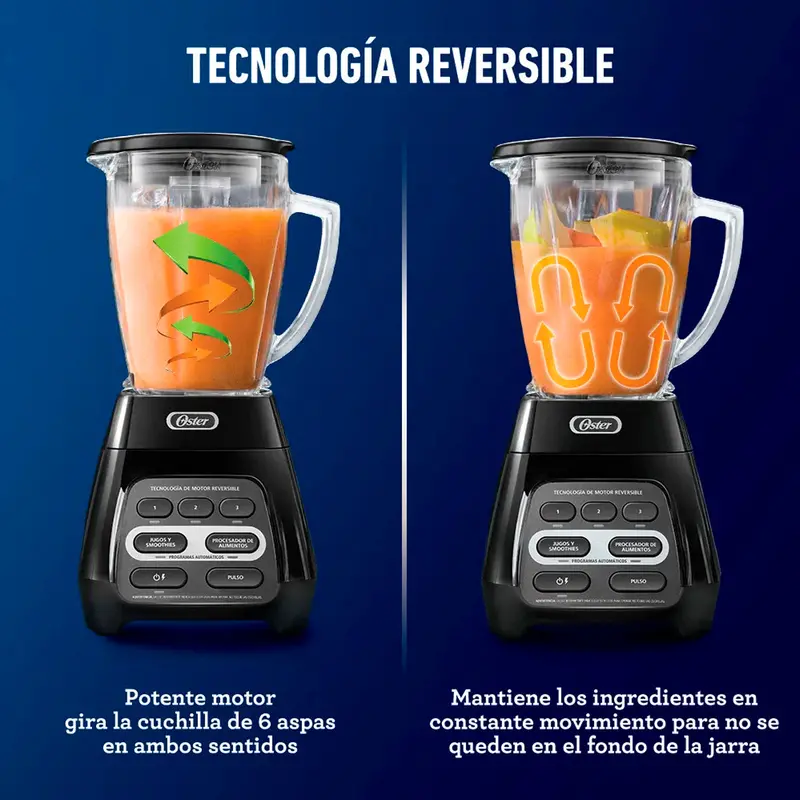 Licuadora Oster Mod. Blstpyg1309b-013 Negra V/Vid** 2