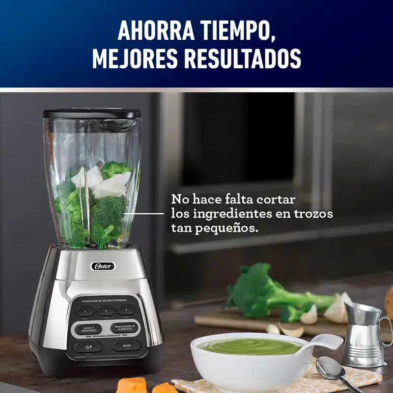 Licuadora Oster Mod. Blstpyg1311nbg-013 Acero Vaso Vidrio** 1