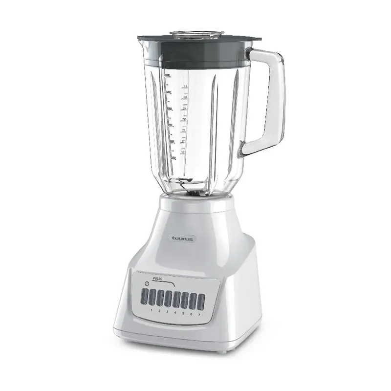 Licuadora Taurus Magnifique Vaso De Vidrio 1.25 Litros Blanca 2
