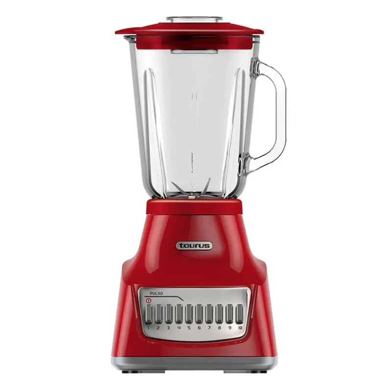 Licuadora Taurus Mod. Potenza Rouge 10V V/Vidr Rja** 1