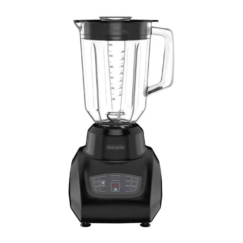 Licuadora Taurus Sevilla Vaso De Vidrio 1.5 Litros Negra 1