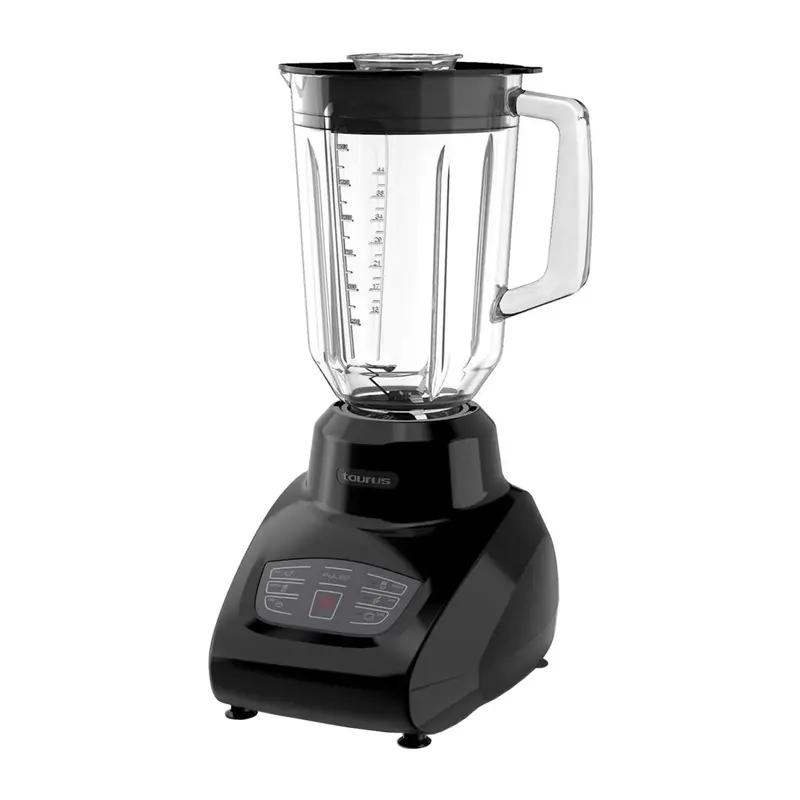 Licuadora Taurus Sevilla Vaso De Vidrio 1.5 Litros Negra 2